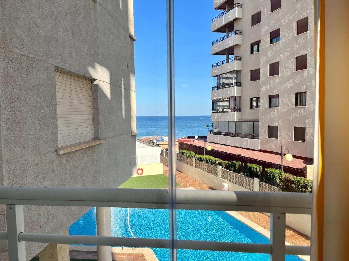 Apartment On The Beach With Parking And Pool Calpe Exteriér fotografie